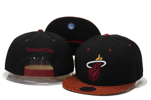 NBA Miami Heat MN Snapback Hat #134